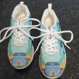 Real Estate Is My Hustle Womens Colorful Sneakers